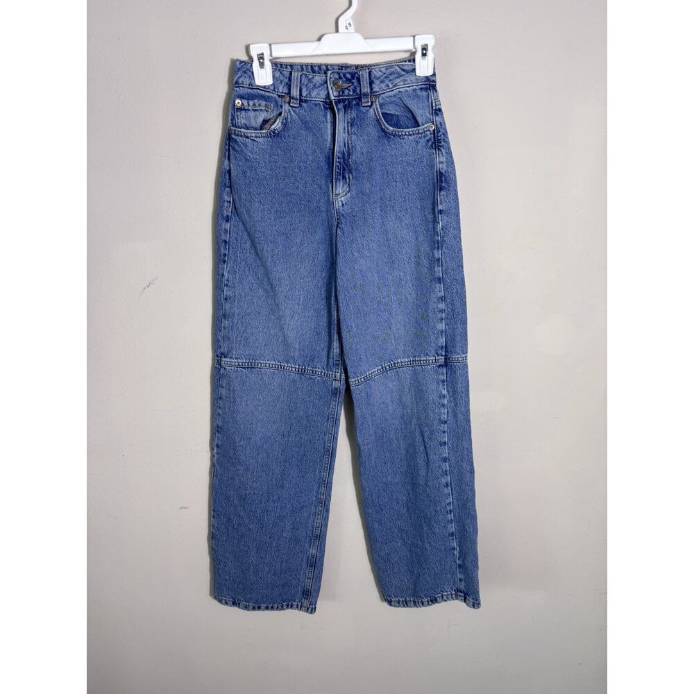 Garage Denim Street Wide Leg Size 0 Womens Jeans High Rise Y2K Baggy